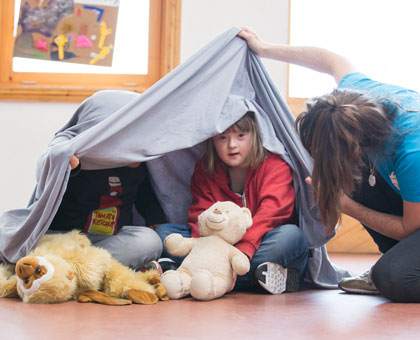 Young people in one of our Louder Than Words drama sessions