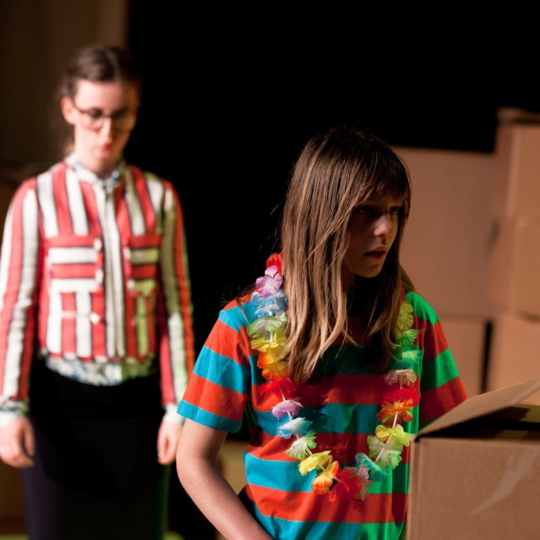 Florence King as Millie and Phoenix Payne as Leo