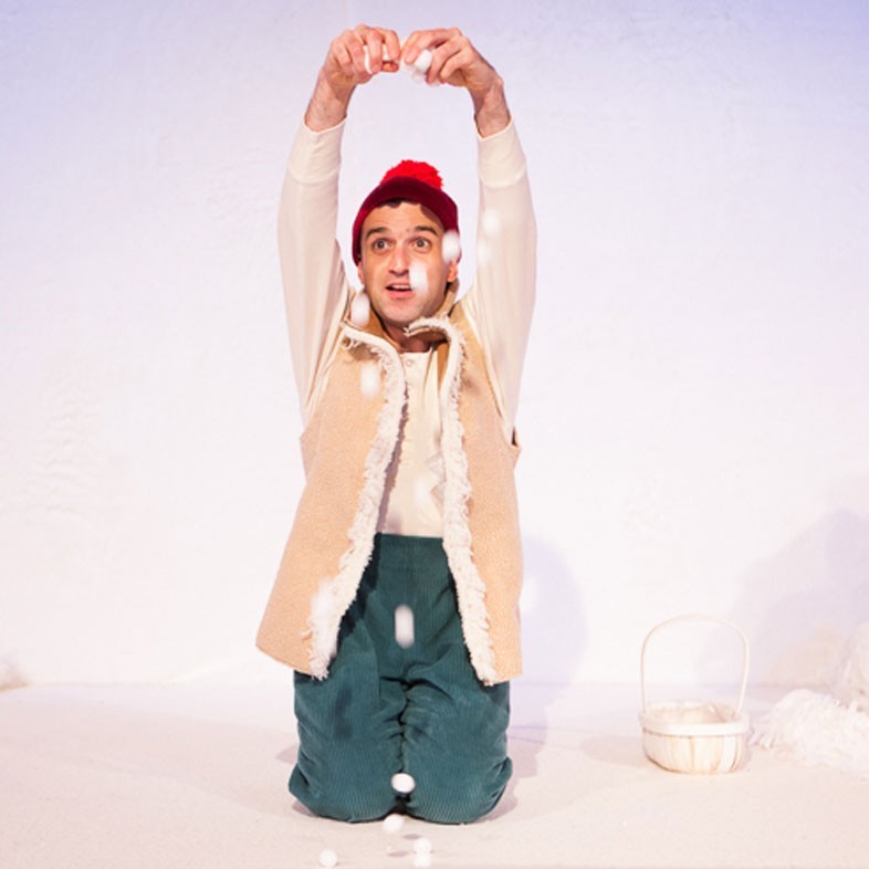 Paul Curley in original production, Snow Mouse 2015