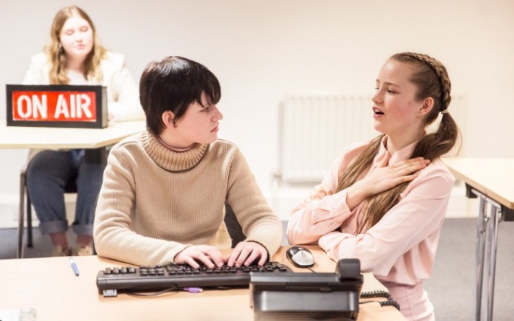 performing 'People Are Strange' at Youth Theatre Showcase 2020. Image by Camilla Adams.